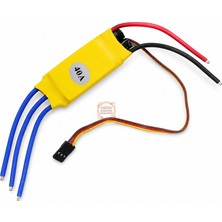 Meon Robotik Otomasyon 40A Esc Fırçasız Motor Sürücü 2-3s Lipo Drone ve Rc Uçak Için