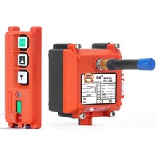 Meon Robotik Otomasyon F21-2S Ac/dc 12V-220V Endüstriyel Vinç Kablosuz Radyo Uzaktan Kumanda Seti