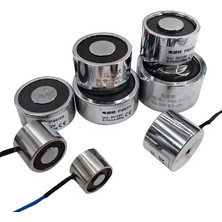 Meon Robotik Otomasyon P25-20 12V Dc Elektromıknatıs-8 kg Tutma Gücü