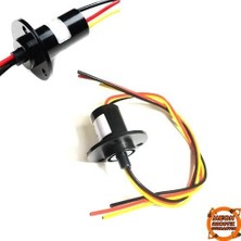 Meon Robotik Otomasyon Slip Ring - Kayar Bilezik Çap 22MM 3 Kanal 30A