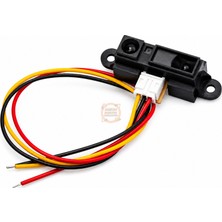 Meon Robotik Otomasyon Sharp Mesafe Sensörü 10-80CM 2Y0A21 Analog Kızılötesi Engel Algılama