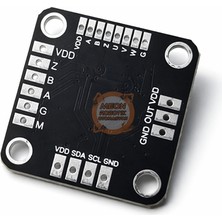 Meon Robotik Otomasyon MT6701 Manyetik Encoder 14-Bit Pwm Abz Ssı Açı Sensörü Modülü