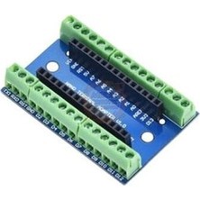 Meon Robotik Otomasyon Arduino Nano Klemens Shield – Vidalı Terminal Adaptör (Lehim Gerektirmez)