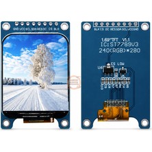 Meon Robotik Otomasyon Tft LCD 1.69 Inç 240X280 ST7789 V3 Spı Display Modülü