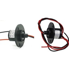 Meon Robotik Otomasyon Slip Ring - Kayar Bilezik Çap 22MM 2 Kanal 10A