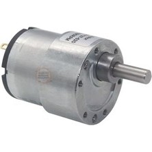 Meon Robotik Otomasyon 12V 35MM 200 Rpm Redüktörlü Yüksek Torklu Dc Motor JGB37-520