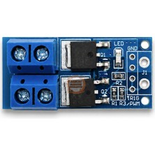 Meon Robotik Otomasyon Mosfet Modül 15A 400W Pwm Kontrollü IRF3205 Anahtarlama Kartı
