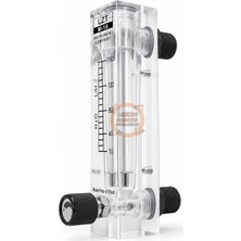 Meon Robotik Otomasyon Lzm-15 Ayar Vanalı 10-160 L/h Su Akış Ölçer Şamandıralı Debimetre