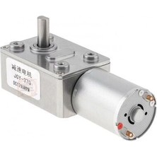 Meon Robotik Otomasyon JGY370 12V 66 Rpm Redüktörlü L Tipi Yüksek Torklu Dc Motor