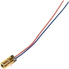 Meon Robotik Otomasyon 5V Ayarlanabilir Mini Nokta Lazer Diyot 650NM 5mw