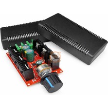 Meon Robotik Otomasyon Pwm Motor Sürücü 2000W 40A Dc Hız Kontrol Kartı 9-55V Potansiyometre Kontrollü