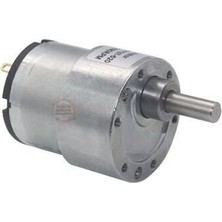 Meon Robotik Otomasyon 12V 35MM 600 Rpm Redüktörlü Yüksek Torklu Dc Motor JGB37-520
