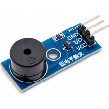 Meon Robotik Otomasyon Buzzer Kartı 3.3V-5V Arduino Sesli Uyarı Modülü