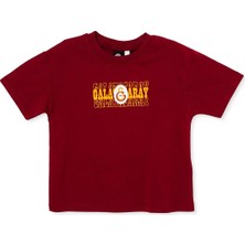 Galatasaray Unisex Lisans Tişört Bisiklet Yaka Kısa Kol