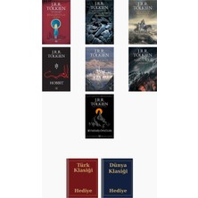 İthaki Yayınları J. R. R. Tolkien 7 Kitap Seti + Türk ve Dünya Klasiği