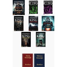 İnkılap Kitabevi Stephen King 8 Kitap Seti + Türk ve Dünya Klasiği