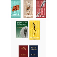 İnkılap Kitabevi Reşat Nuri Güntekin 5 Kitap Seti + Türk ve Dünya Klasiği
