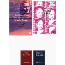 Doğan Kitap Nazlı Eray 2 Kitap Seti + Türk ve Dünya Klasiği