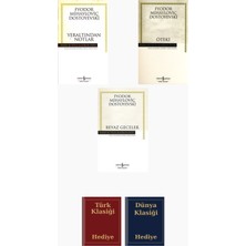 İş Bankası Kültür Yayınları Fyodor Mihayloviç Dostoyevski 3 Kitap Seti + Türk ve Dünya Klasiği