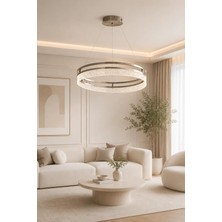 Taşcan Aydınlatma Paloma Krom Sarkıt LED Avize Modern Luxury Salon Yatak Odası Avize