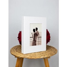 Rabsev 15x21cm 200 Fotoğraf Kapasiteli Lüks Pencereli Deri Fotoğraf Albümü