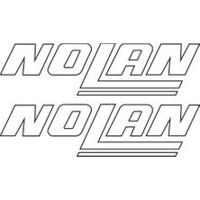 Sticker Atölyesi Nolan Motorcu Sticker - 14185