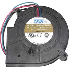 Devre Dünyası BA10033B12U Avc Dc 12V 2.4A 28W 3 Pin Rulmanlı Salyangoz Fan 12V 97X94X33MM