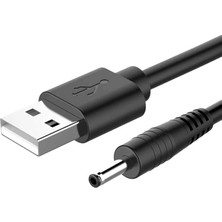Bemy Ticaret Dc 3.5 V Şarj Kablosu Değiştirme Için Foreo Luna/luna 2/mini/mini 2/go/luxe Yüz Temizleyici USB Şarj Kablosu 100 cm