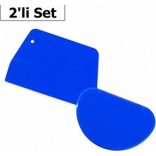 Dinç Kitchen Dinc Kitchen Plastik Oval Hamur Kazıyıcı Büyük 2li Set