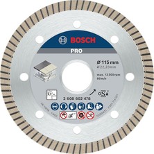 Bemy Ticaret Professional Accessories Best Serisi Seramik Için, Extra Temiz Kesim Turbo Segman Elmas Kesme Diski 115 mm