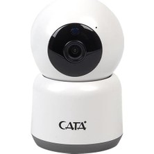 Bemy Ticaret CT-4050 Kablosuz Akıllı Güvenlik Kamerası - Full Hd 1080P, Gece Görüşlü, 2 Yönlü Ses, Hareket Algılama, Pan/tilt Zoom, Wifi, 64GB Sd Kart Destekli