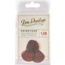 Bemy Ticaret Médiators Jim 1,38MM John Petrucci Primetone Jazz Iıı Rouge 1,38MM Sachet De 3