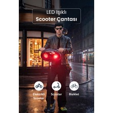 Zampago LED Işıklı Akıllı Scooter Çantası - Sct-1