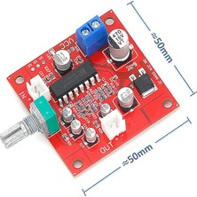 Bemy Ticaret Microfon Ses Eko Yankı Tekrar Efekt Modül Yansıma Kontrol Gecikme Ayar Karaoke Dc 6-15V Gitar Enstrüman Ses Video Sinyal Teyp CD Çalar