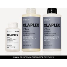 OLAPLEX Curl Repair System Trio - Dalgalı, Kıvırcık Saçlar Için Bukle Belirginleştirici Şampuan, Saç Kremi & Güçlendirilmiş Yoğun Onarıcı Bakım Seti