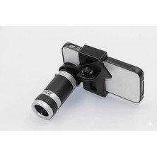 Forestia Doğa Severler ve Avcılar Için 8X18 Mini Zoom Teleskop - Tüm Telefonlara Uyumlu Mini Dürbün