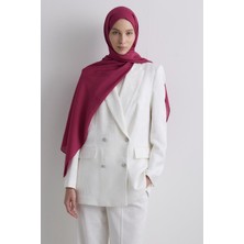 Koyu Fuşya Fenza Scarf Paris Ipeği Şal