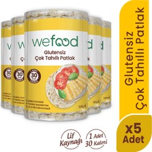 Wefood  8683347033201 Çok Tahıllı Patlak 100 gr 5'li