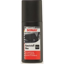 Sonax Dış Plastik Aksam & Tampon Boyası Siyah 100 ml