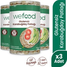 Wefood Karabuğday Patlağı 100 Gr 3'lü