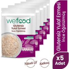 Wefood İnce Öğütülmüş Glutensiz Yulaf Ezmesi 300 gr 5'li