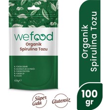 Wefood Organik Spirulina Tozu 100 gr 8681749104406