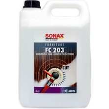 Sonax Mobilya Güçlü Çizik Giderici ve Parlatıcı Pasta FC203 5 LT