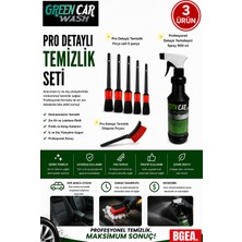 BGEA Greencar Wash Profesyonel Detaylı Temizlik Seti- Özel Detaylı Temizlik Spreyi 500ML & Döşeme & Dtm