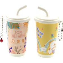 Vagon Soft We Wipes-3 Islak Mendil Meyve Suyu Bardağı - 1 Adet
