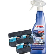 Sonax Xtreme Susuz Yıkama + Mikrofiber Bez Seti