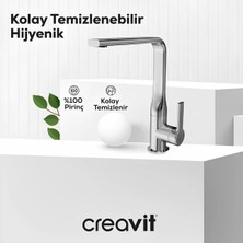 Creavit Nuovo Krom Mutfak Eviye Bataryası NU8500