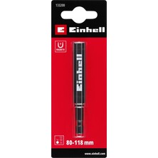 Orijinal Einhell Ayarlanabilir Bit Tutucu – 80–122 mm (1/4" E 6.3 Sap, Alüminyum Kılıf, Kılavuz Manşon, Krom Vanadyum, Kalıcı Mıknatıs) - 49133200