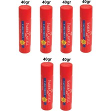 Faber Castel 40 Gram Stick Yapıştırıcı Büyük Boy 6 Adet