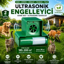 Kovmatik Ultrasonik-Sonik Kedi - Köpek Cihaz Leaven